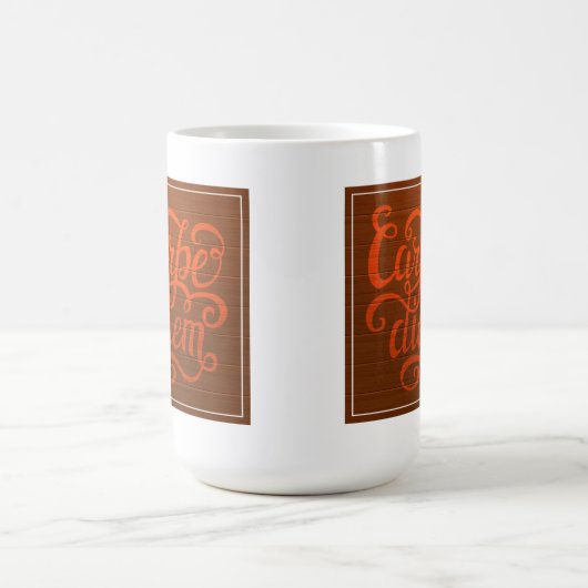 Carpe Diem Kaffeetasse (Mittel)