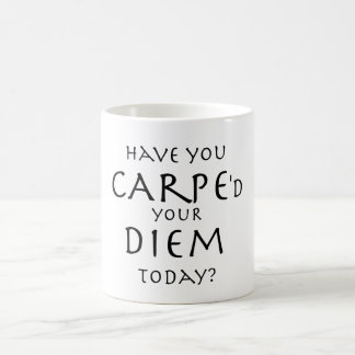 Carpe Diem Kaffeetasse