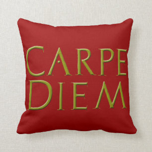 Carpe Diem Kissen