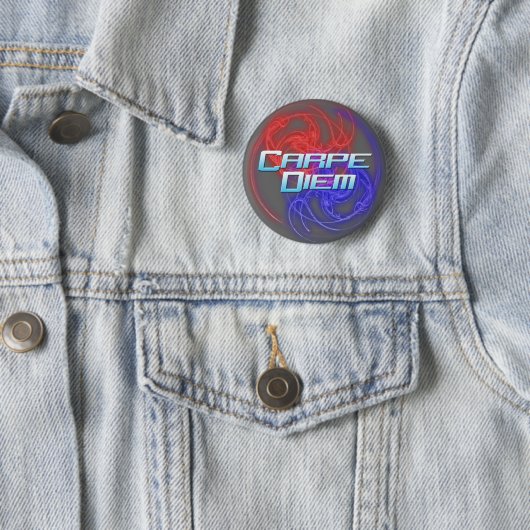 Carpe Diem - Knöpfe Button (Beispiel)