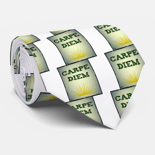 CARPE DIEM KRAWATTE (Gerollt)