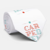 Carpe Diem Krawatte (Gerollt)