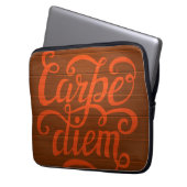 Carpe Diem Laptopschutzhülle (Vorderseite Links)
