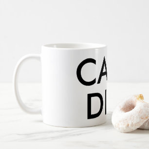 Carpe Diem lateinisches Zitat Kaffeetasse