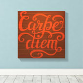 Carpe Diem' Leinwanddruck (Insitu (Holzboden))