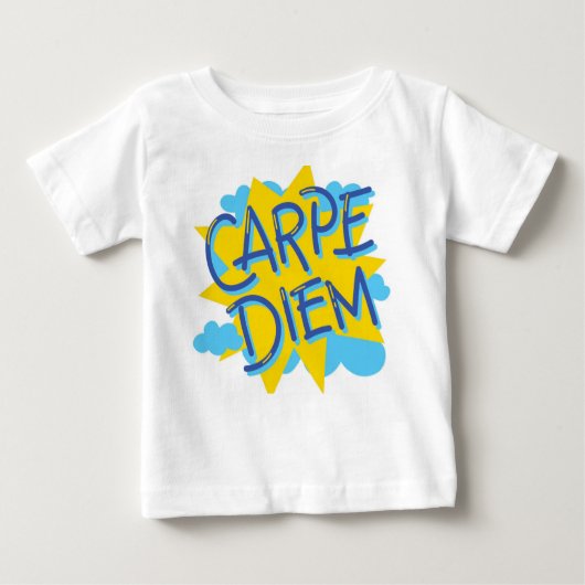 Carpe Diem: Little Adventurer Edition Baby T-shirt (Vorderseite)