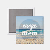Carpe Diem Magnet (Vorderseite/Rückseite)