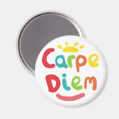 Carpe Diem Magnet (Vorderseite/Rückseite)