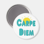Carpe Diem Magnet (Vorderseite/Rückseite)