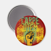 Carpe Diem Magnet (Vorderseite/Rückseite)