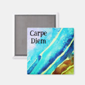 Carpe diem magnet (Vorderseite/Rückseite)