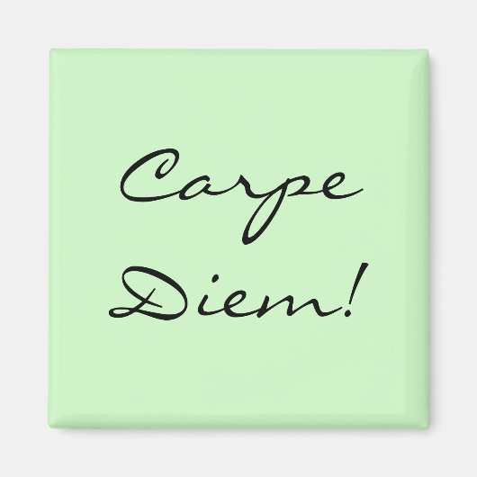 Carpe Diem Magnet (Vorne)