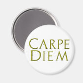 Carpe Diem Magnet (Vorderseite/Rückseite)