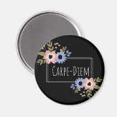 Carpe Diem Magnet (Vorderseite/Rückseite)