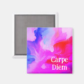 Carpe diem magnet (Vorderseite/Rückseite)