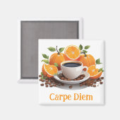 Carpe-Diem-Magnet Magnet (Vorderseite/Rückseite)
