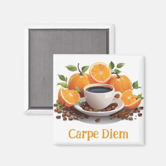 Carpe-Diem-Magnet Magnet (Vorderseite/Rückseite)