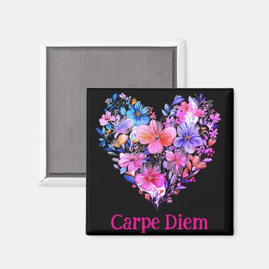 Carpe-Diem-Magnet Magnet (Vorderseite/Rückseite)