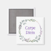 Carpe-Diem-Magnet Magnet (Vorderseite/Rückseite)