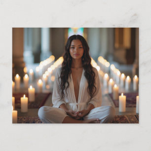 CARPE DIEM - Meditation - Yoga Postkarte