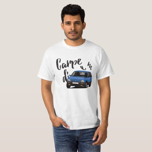 Carpe Diem mit Auswahl Seats Ibiza SXi-, die Sie T-Shirt (Vorne ganz)