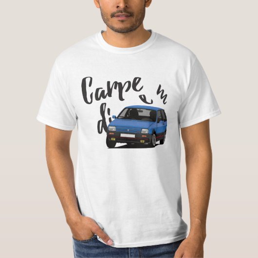Carpe Diem mit Auswahl Seats Ibiza SXi-, die Sie T-Shirt (Vorderseite)
