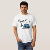 Carpe Diem mit C Ami - 3 Farben für Autos T-Shirt (Vorne ganz)