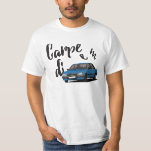 Carpe Diem mit Peugeot 505 - 15 färben Wahlen T-Shirt