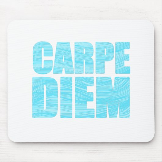 Carpe Diem Mouse Pad Mousepad (Vorne)
