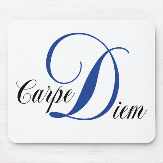 Carpe Diem Mousepad (Vorne)