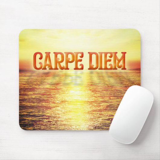 Carpe Diem Mousepad (Mit Mouse)