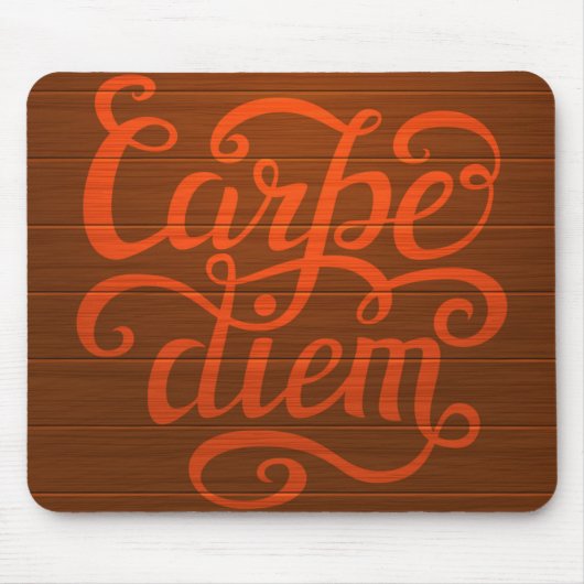 Carpe Diem Mousepad (Vorne)