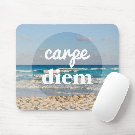 Carpe Diem Mousepad (Mit Mouse)