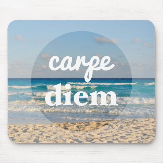 Carpe Diem Mousepad (Vorne)