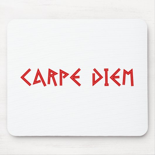 Carpe Diem Mousepad (Vorne)