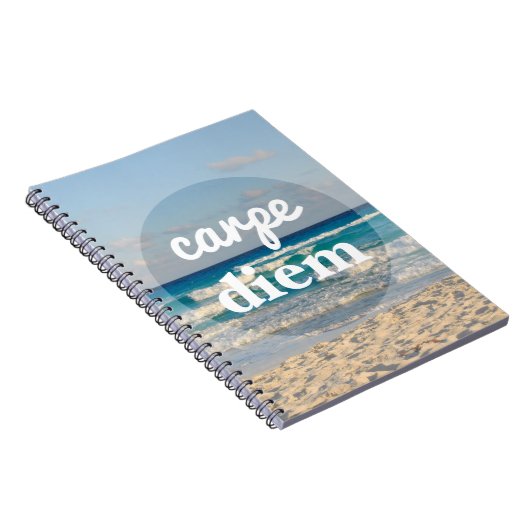 Carpe Diem Notebook Notizblock (Rechte Seite)