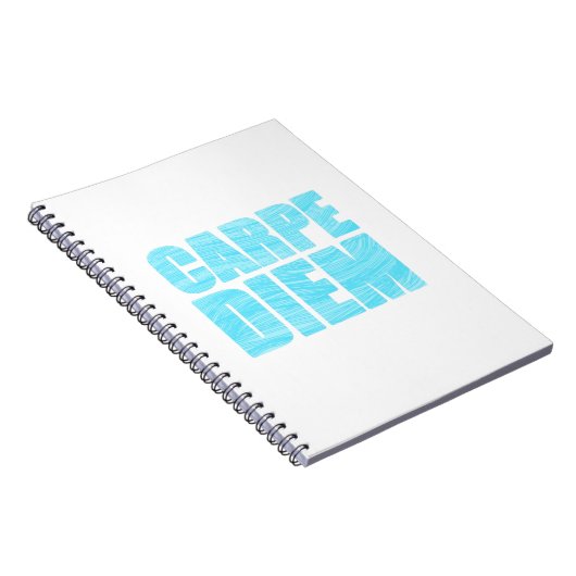 Carpe Diem Notebook Notizblock (Rechte Seite)