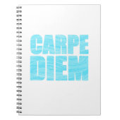 Carpe Diem Notebook Notizblock (Vorderseite)
