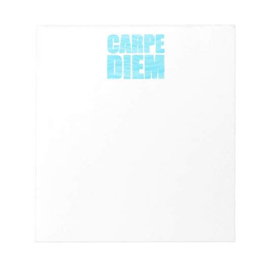 Carpe Diem Notizblock (Vorderseite)