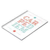 Carpe Diem Notizblock (Linke Seite)