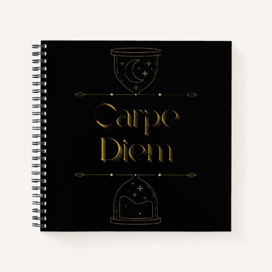 Carpe diem notizblock (Vorderseite)