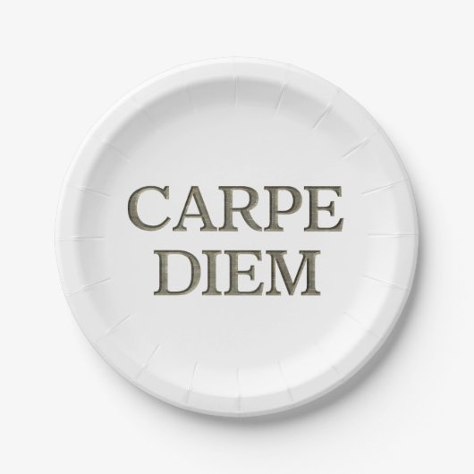Carpe Diem Paper Teller (Vorderseite)