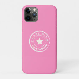 CARPE DIEM Pink Cool Text Case Mate iPhone Case