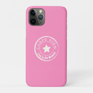 CARPE DIEM Pink Cool Text Case Mate iPhone Case