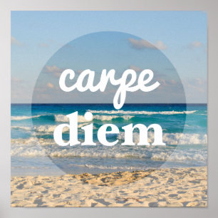 Carpe Diem Plakat
