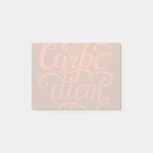 Carpe Diem Post-it Klebezettel (Vorderseite)