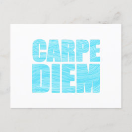 Carpe Diem Postcard Postkarte