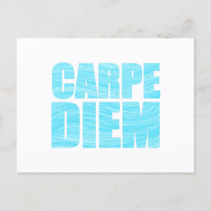 Carpe Diem Postcard Postkarte
