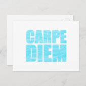 Carpe Diem Postcard Postkarte (Vorne/Hinten)