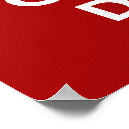 Carpe Diem! Poster (Ecke)